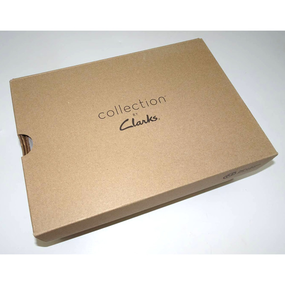 Clarks Jilian Spring Wedge Sandal, Black Leather, 9.5 - Picture 8 of 14